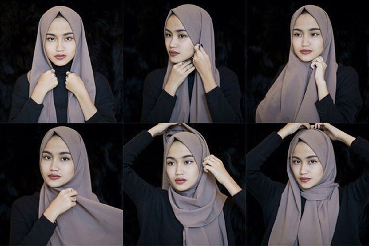 Simple Everyday Hijab Tutorial - Hijab Fashion Inspiration