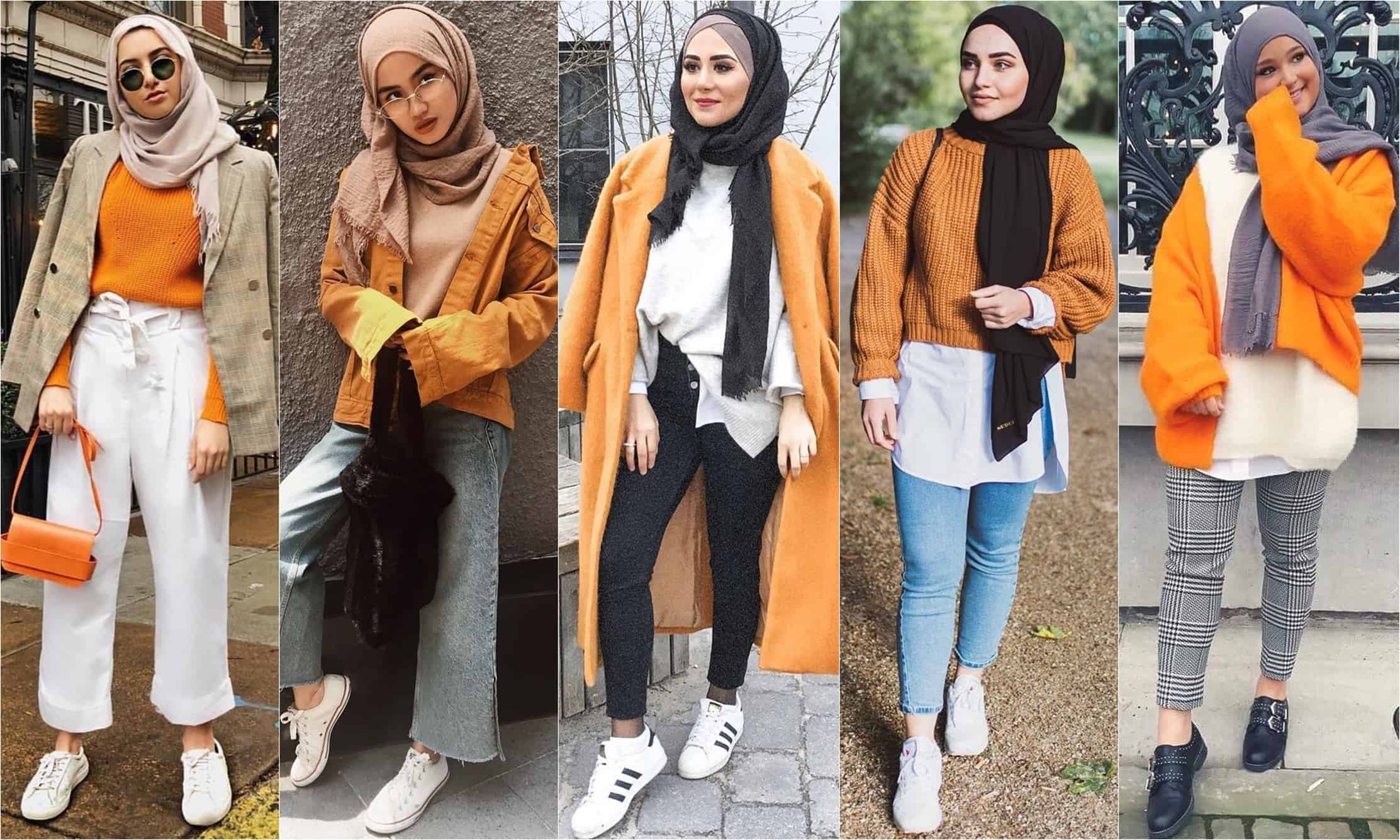 How To Wear Orange This Season - Hijab Fashion Inspiration