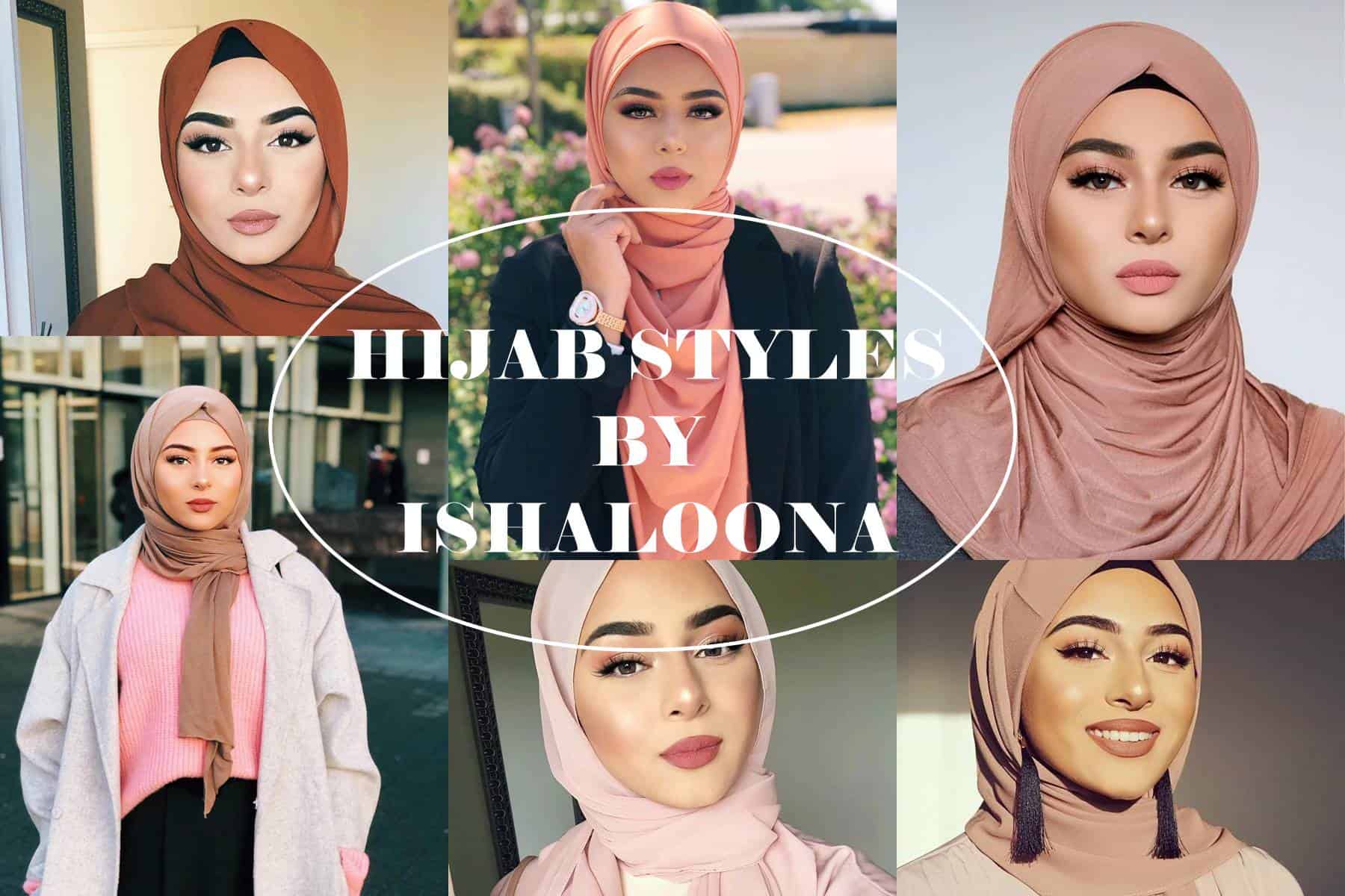  Easy Hijab Styles  By Ishaloona Hijab  Fashion Inspiration