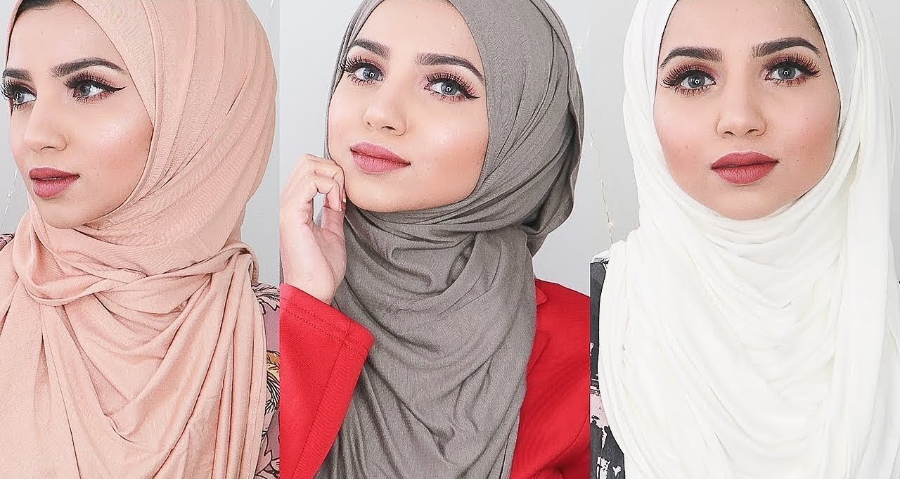 3 Simple  Full Coverage Hijab  Styles  Hijab  Fashion 