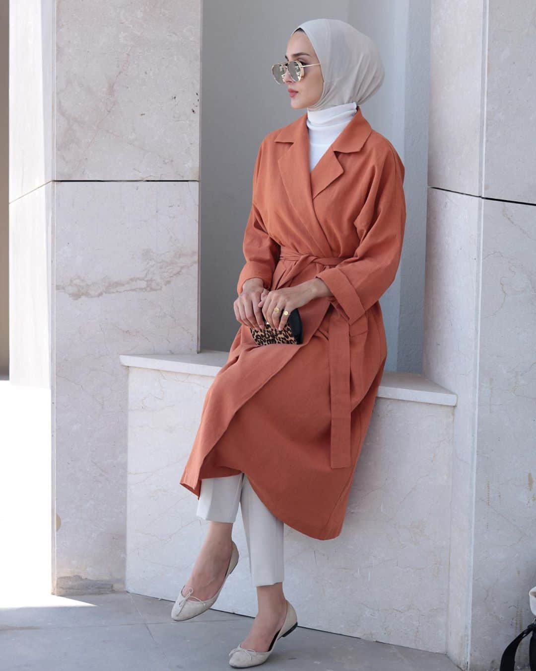 Dusty Orange: Trendy Outfit Ideas Lookbook - Hijab Fashion Inspiration