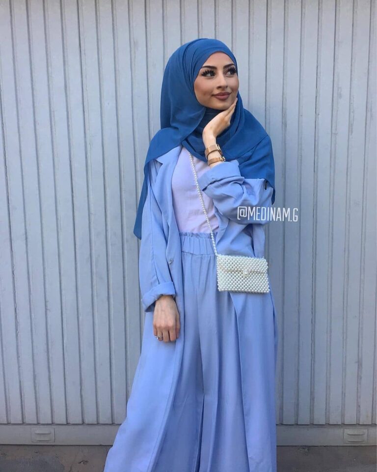Pastel Favorites: All The Ways To Wear Blue - Hijab Fashion Inspiration