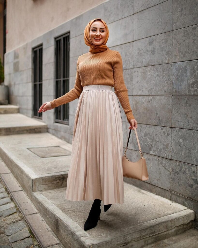 Hijab Maxi Skirt Outfit Ideas | vlr.eng.br