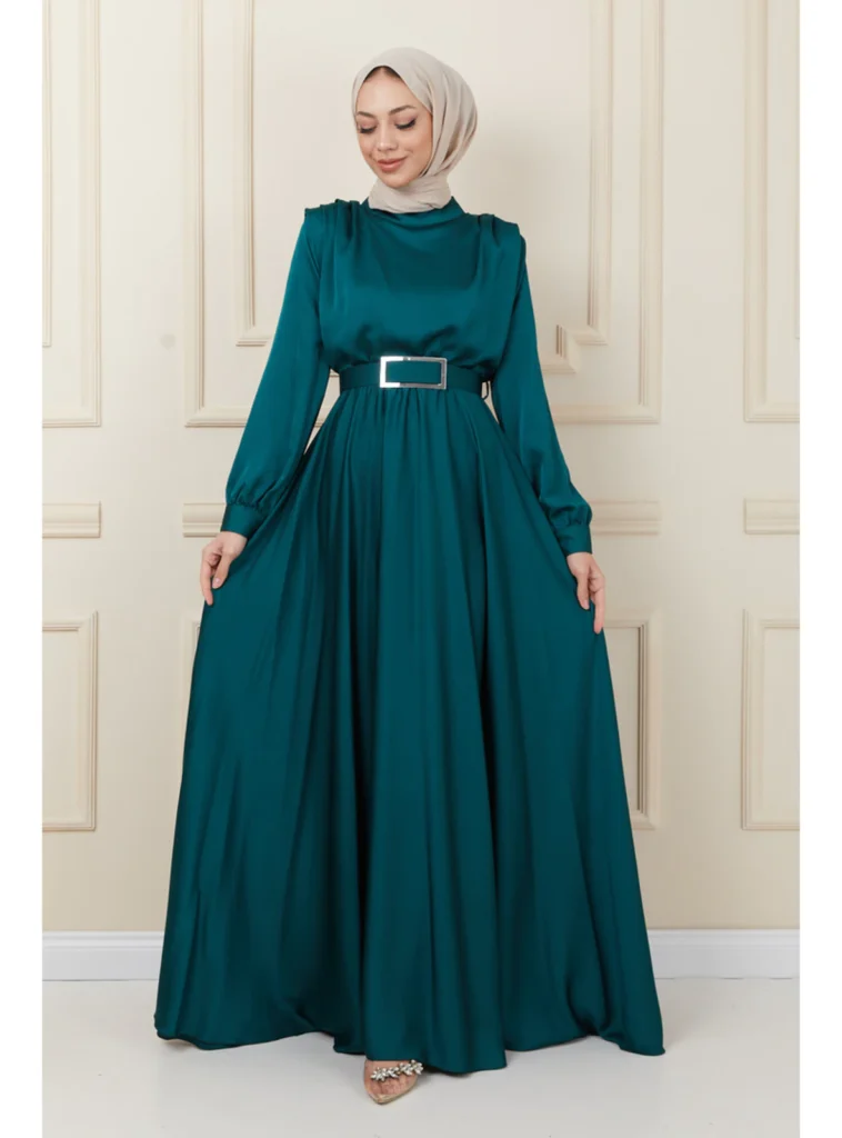 Satin Dress: The Season's Chic & Glamorous Piece - Hijab Fashion ...