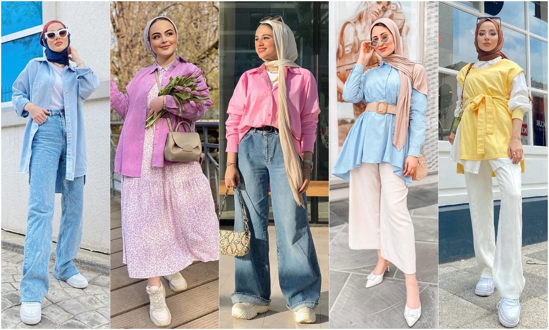 15 Looks That Prove Brown Pants Add So Much Style - Hijab Fashion